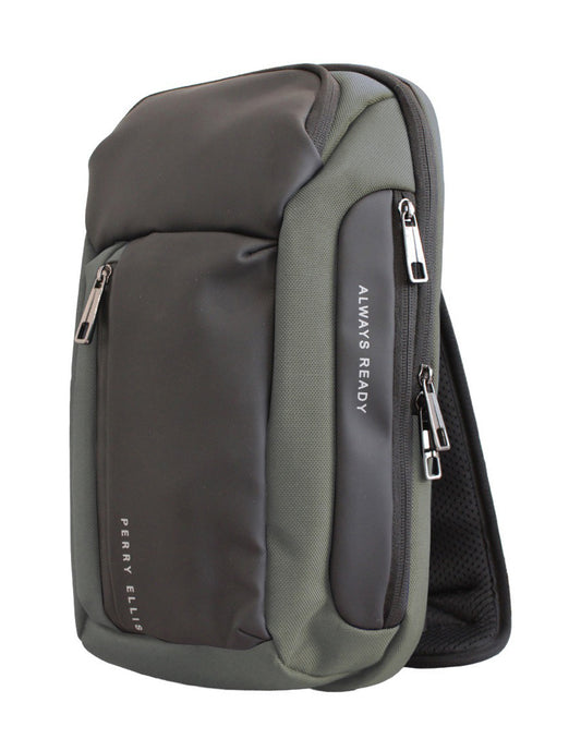 SLING BAG PERRY ELLIS VERDE