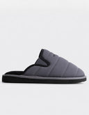 Pantufla Leighton Gris Acolchada Confort Interior Afelpado