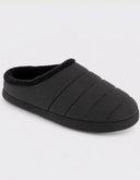 Pantufla Slip-On Acolchada Diens Negro