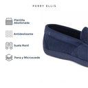 Pantufla Perry Ellis Keon Azul Marino