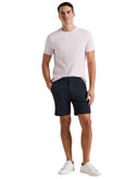 Short Tech Stretch Dark Sapphire con Bolsillos Frontales y Traseros