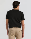 Playera Slim Fit de manga corta con tejido acanalado