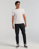 Playera Slim Fit de manga corta con tejido acanalado