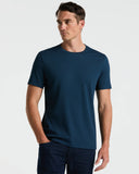 Playera Slim Fit de manga corta con tejido acanalado