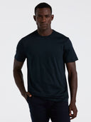 Playera Dark Sapphire con Cuello Redondo