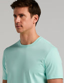 Camiseta de manga corta y cuello redondo en tejido interlock