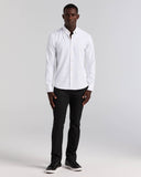 Camisa Slim Fit de manga larga con tejido elástico