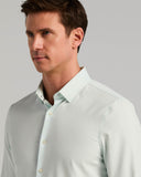Camisa Slim Fit de manga larga con tejido elástico