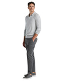 Pantalón Cargo Gris Lava Smoke con Corte Slim y Bolsillos Laterales