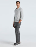 Pantalón Cargo Gris Lava Smoke con Corte Slim y Bolsillos Laterales