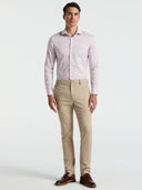 Pantalón Beige con Diseño Clásico