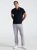 Polo Piqué de Manga Corta Dark Sapphire Algodón