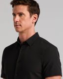 Camisa Slim Fit de manga corta con tejido seersucker