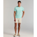 Short Perry Ellis Tricot Duraflex de 7 pulgadas con cordón Silver Birch