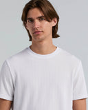 Playera de manga corta con tejido jacquard texturizado