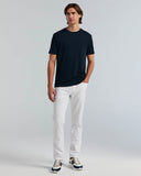 Playera de manga corta con tejido jacquard texturizado