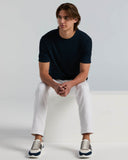 Playera de manga corta con tejido jacquard texturizado
