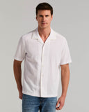 Camisa Performance de manga corta con tejido tafetán