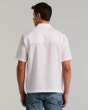 Camisa Performance de manga corta con tejido tafetán