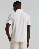 Camisa Slim Fit de manga corta con estampado geométrico