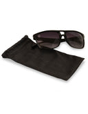 Lentes de Sol Rectangulares Negro