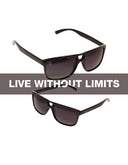 Lentes de Sol Rectangulares Negro