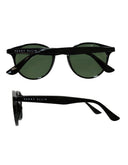 Lentes de Sol Redondos Negro