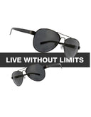 Lentes de Sol Aviador Negro