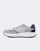 Tenis Perry Ellis Gris Running Casual Paneles Contrastantes