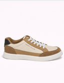 Tenis Casual Action Leather Beige