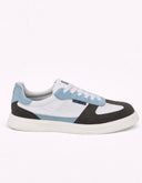 Tenis Casual Action Leather Suede Azul Claro
