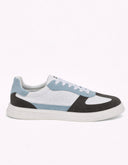 Tenis Casual Action Leather Suede Azul Claro