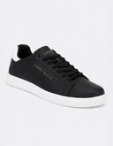 Sneaker Negro Con Tonos Blanco
