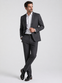 Pantalón Slim Fit Gris Oscuro de Vestir