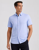 Camisa Manga Corta Country Air con Micro Estampado