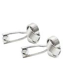 Mancuernillas Plata para Hombre Diseño de Nudo Elegante