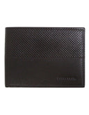 Cartera para Hombre de Piel Sintética Texturizada, Color Café, Diseño Elegante