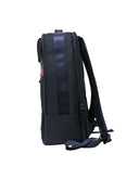 Backpack Azul Marino de Nylon con Múltiples Compartimentos