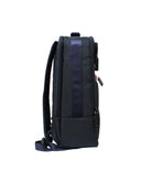 Backpack Azul Marino de Nylon con Múltiples Compartimentos