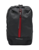 MESSENGER BAG PERRY ELLIS NEGRO DETALLES CAFÉ (Copia)