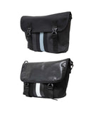 Messenger Crossbody Negra 2 en 1 con Correas Ajustables y Forro Protector