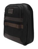 MESSENGER BAG PERRY ELLIS NEGRO DETALLES CAFÉ