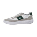 Tenis Blanco Verde Casual Retro Suela Contrastante