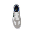 Tenis Blanco Verde Casual Retro Suela Contrastante
