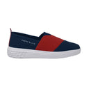 Tenis Slip-On Azul Dark Sapphire Bloques de Color Casual