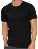 Playera Pijama Manga Corta de Algodón Negro