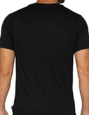 Playera Pijama Manga Corta de Algodón Negro