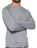 Pijama Sudadera French Terry Confort Jaspe Gris