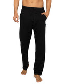 Pantalón Pijama Chifón de Algodón Negro