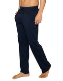 Pantalón Pijama Chifón de Algodón Azul Marino